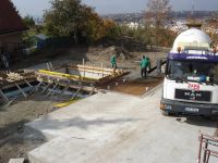 Spodní stavba rodinného domu ve Strašnicích