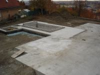 Spodní stavba rodinného domu ve Strašnicích