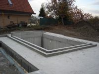 Spodní stavba rodinného domu ve Strašnicích