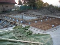 Spodní stavba rodinného domu ve Strašnicích