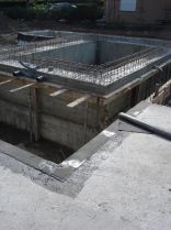 Spodní stavba rodinného domu ve Strašnicích