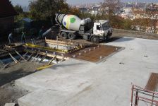 Spodní stavba rodinného domu ve Strašnicích