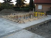 Spodní stavba rodinného domu ve Strašnicích